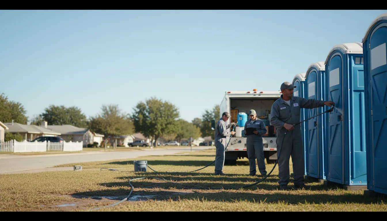 Long-Term Portable Toilet Rental in Mesopotamia, OH near me